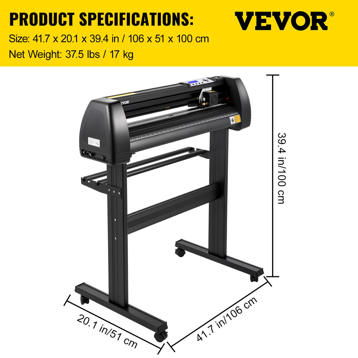 870 mm vinylskärmaskin Vinylplotter SignCut-programvara för Windows