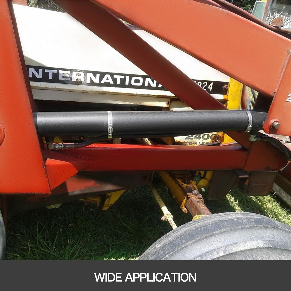 Hydraulcylinder 2" Borrning 36" Slaglängd Hydraulisk kolvcylinder 3000psi Hydraulcylindrar Svetsade Dubbelverkande Tvärrör SAE6 Port Hydraulisk Lyftcylinder (2 X 36)