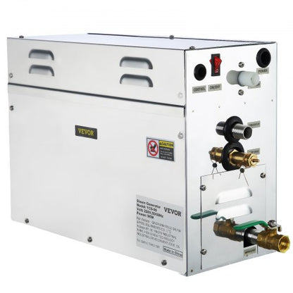 9KW ånggenerator Ånggenerator för spa-rum Digital display Ånggenerator 35 ℃-55 ℃ Bastu Ånggenerator för hem Kommersiell ånggeneratorkit Ångbadsgenerator
