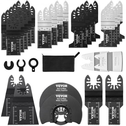 30PCS Multi Tool Blades Kits 8 Types Fit Dewalt Bosch Hitachi Chicago