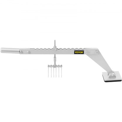 Buckla spak med 6 klor bärbar buckla spak aluminiumlegering buckla lyftare med ett ben för bil buckla reparation