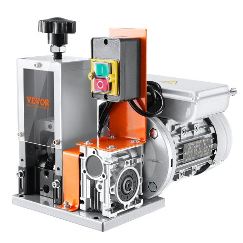 Automatic Wire Stripping Machine, 1.5mm-30mm Electric Motorized Cable Stripper, 180W, 18.3 m/min Wire Peeler with Visible Stripping Depth Reference, for Scrap Copper Recycling