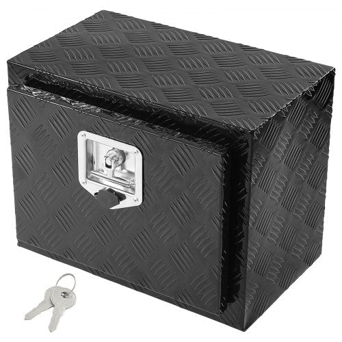 Verktygslåda i aluminium för lastbil undertill, 45,7x30,5x35,6 cm, verktygsförvaring för husvagn/husvagn