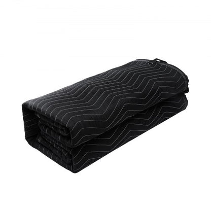 Sound Dampening Blanket, 243.8 x 203.2 cm, Extra Large Studio Grommeted Soundproof Blanket with Grommets, Light Blocker for Door Acoustic Noise Blocking Blanket Studio Sound Absorption Sheet, Black