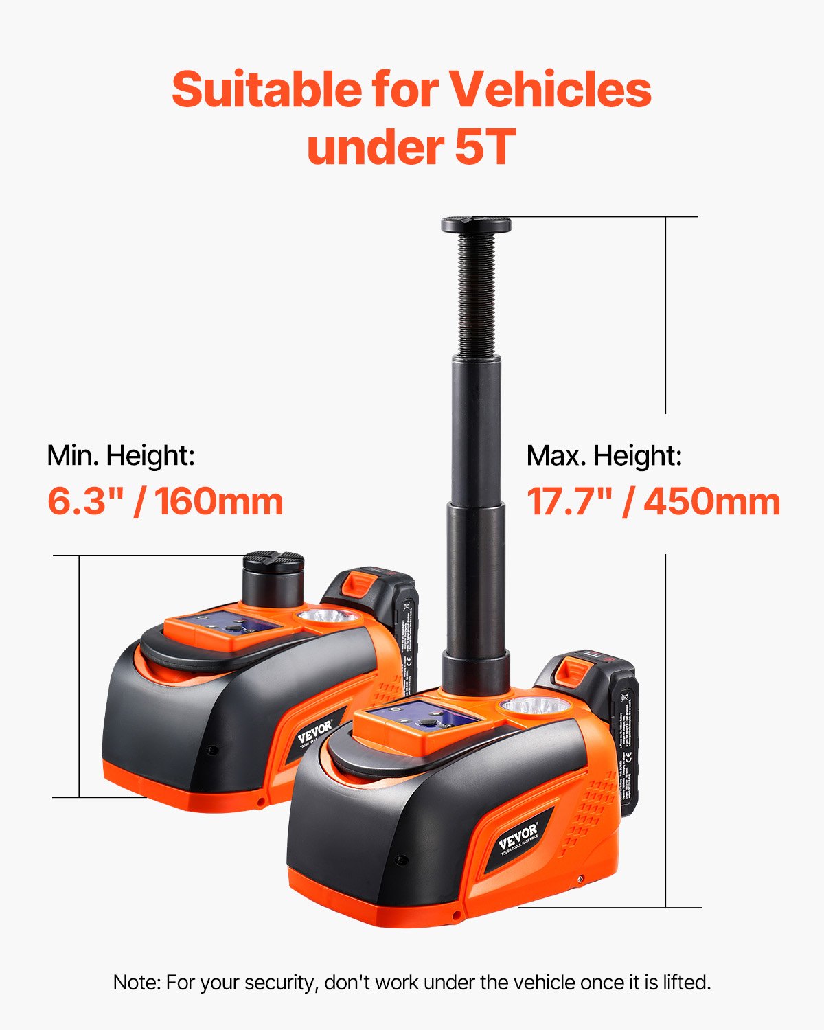 Eldomkraft för bil, 5 ton/11000 lbs, elektrisk saxdomkraft med elektrisk slagnyckel, däckbyte med LED-ljus och fjärrkontroll, bärbar domkraftsats för sedan, SUV, lastbil