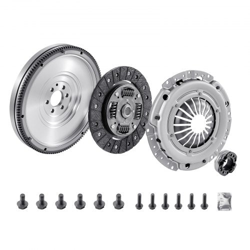 Kopplingssats med svänghjul, Extra kraftig OEM-kopplingssats, OEM-ersättningskopplingssats för växellåda, kompatibel med Audi A3 (8P1) från 2003-2010, A3 Cabriolet (8P7) från 2008-2009, A3 Sportback (8PA) från 2004-2010.