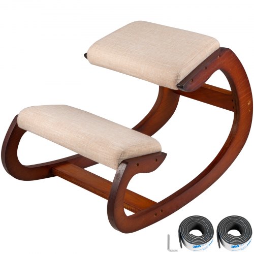 Ergonomisk knäböjstol 99,8 kg lastkapacitet Knästående skrivbordsstol med höftkudde Knästående ergonomisk pall för hemmakontor Bra hållning Datorpall