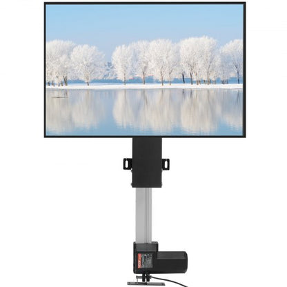 TV-lyftställ Motoriserad TV-lyftfäste för automatisk TV-lyft för 66–152,4 cm platt-TV med LCD/LED/OLED-plasmafunktion Kraftigt elektriskt TV-fäste Motoriserad TV-lyft