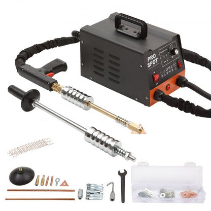 Stud Welder Dent Repair Kit 3 KW Spot Welder Dent Puller & 6 Welding Modes