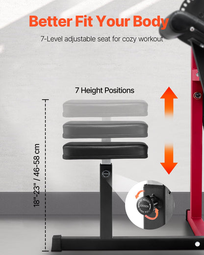 Preacher Curl Machine, 2-i-1 Bicep Curl-maskin och Triceps Extension-maskin, Sittande arm-isolerad bicepsstation, Styrketräningsbänk, Träningsutrustning för hemmagym