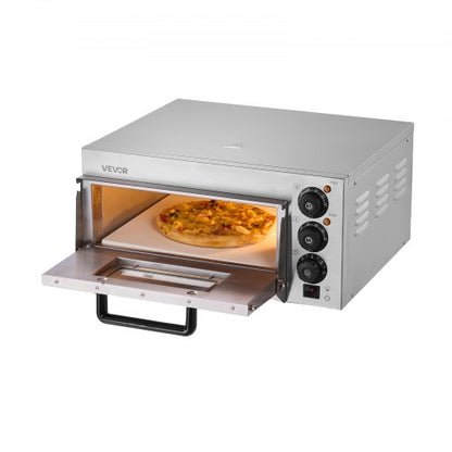 Kommersiell bänkpizzaugn Elektrisk pizzaugn för 35,56 cm pizza inomhus