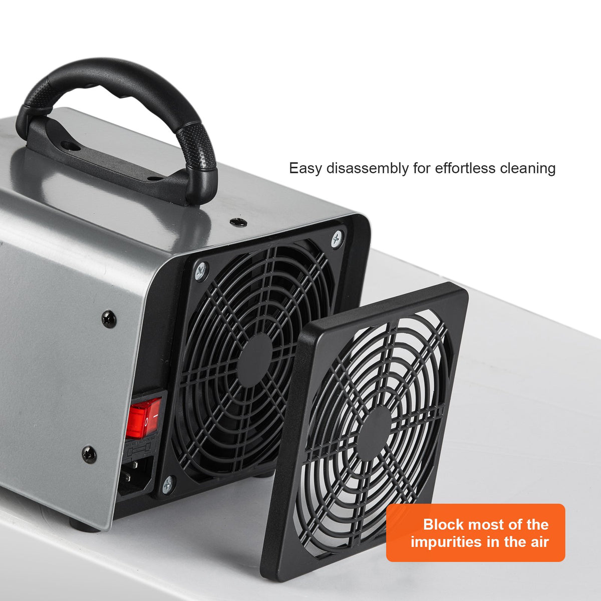 Ozongenerator 36000 mg/h ozonmaskin luktborttagare med 0-120 min timer
