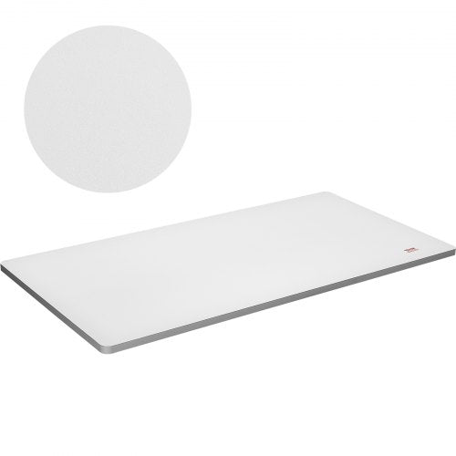 Bordsskiva, 135 x 74 x 2,5 cm, lastkapacitet 90 kg, universellt bord i ett stycke spånskiva för höjdjusterbart elektriskt stående skrivbord, rektangulär bänkskiva för hem- och kontorsbord