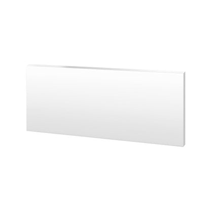 HDPE-plastskiva, 1-pack högdensitetspolyetenskivor, plastpaneler 24 x 48 tum, 1/2 tum tjocka, anpassningsbara plastpaneler, för gör-det-själv-pyssel, kraftig industriell utrustning, vit