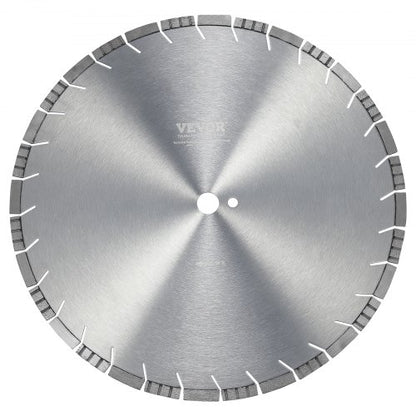 Diamantklinga, 18 tum/450 mm betongsågklinga för vått eller torrt bruk, 0,47 tum/12 mm sneda tänder diamantsegmentklinga, universal 1 tum/25,4 mm centrumhålsdiameter, för betong, cementskiva, kakel, tegel