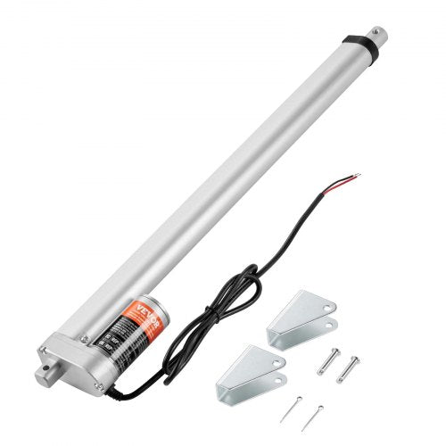 Linjär ställdon 12V 45,7 cm hög belastning 149,7 kg/1500N 0,5 cm/s IP54-skydd