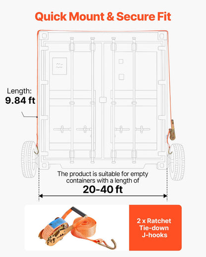 Hjul för fraktcontainrar med 8 hjul, axel för kraftig fraktcontainrar med spärrhake - kan förflyttas 6–12 m, säker transport för docka, lager, byggarbetsplats, svart