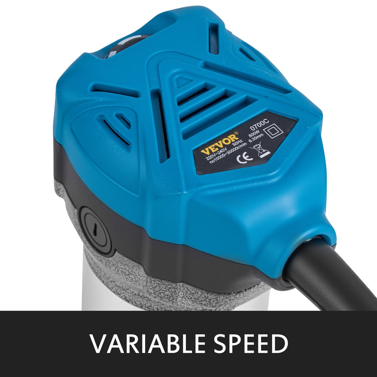 Wood Trimmer Wood Router Tool Kit Electric Hand Trimmer Wood Laminator Router Tool 710W Max Torque 30,000RPM Variable Speed Compact Router Kit with 4 Bases