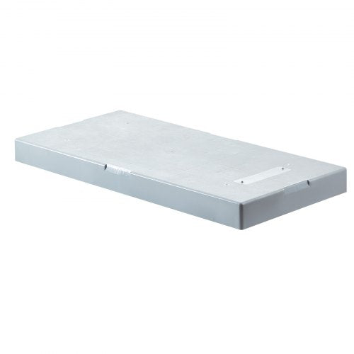 Mini-splitplatta, för kanalfria luftkonditioneringsvärmepumpsystem på 9000-36000 BTU, 960x460x74 mm plastutomhuskondensorutrustning, vibrationsdämpande dynor för värmepumpsystem, maxbelastning 181 kg