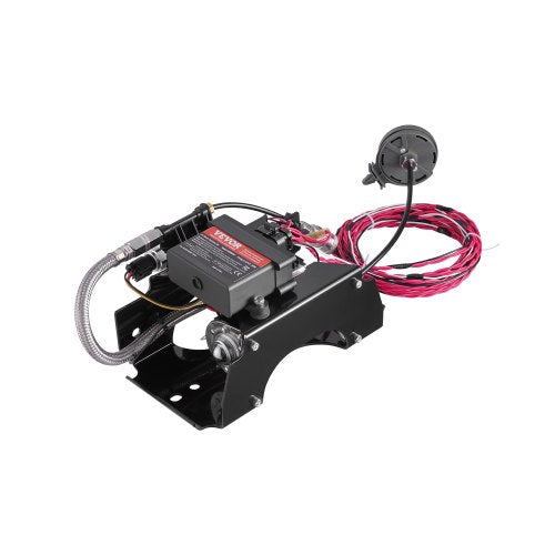 Luftstötdämparstyrningssats, 12V 100PSI trådlöst inbyggt luftkompressorsystem, app eller fjärrkontroll, luftfjädringssystem med enkelspårssystem, pump och luftledning för lastbil/skåpbil