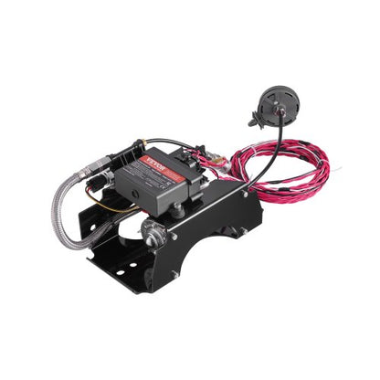 Luftstötdämparstyrningssats, 12V 100PSI trådlöst inbyggt luftkompressorsystem, app eller fjärrkontroll, luftfjädringssystem med enkelspårssystem, pump och luftledning för lastbil/skåpbil