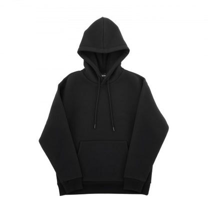 Herrtröja med huva, storlek 3x stor, fleece långärmad, bekväm och avslappnad baströja med huva, varm och hudvänlig, praktisk och trendig, svart hoodie med stor ficka för höst och vinter