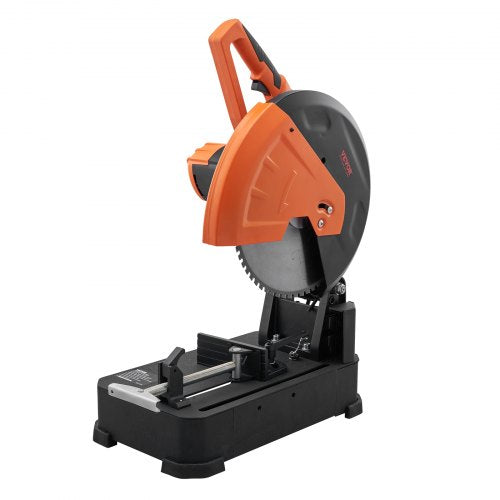 Chop Saw 35.6 cm Mitering Chop Saw for Cutting Metal Dry Cut Saw 45° Angle
