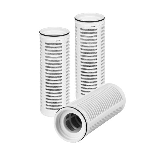 Reservdelar till vattenfilter för kannor, 3-pack vattenfilter för kannor och dispensrar, ingen BPA, håller i 3 månader eller 211 gallon, minskar klor, rost, lukter, PFOA/PFOS, för vattenfilterkanna 6287