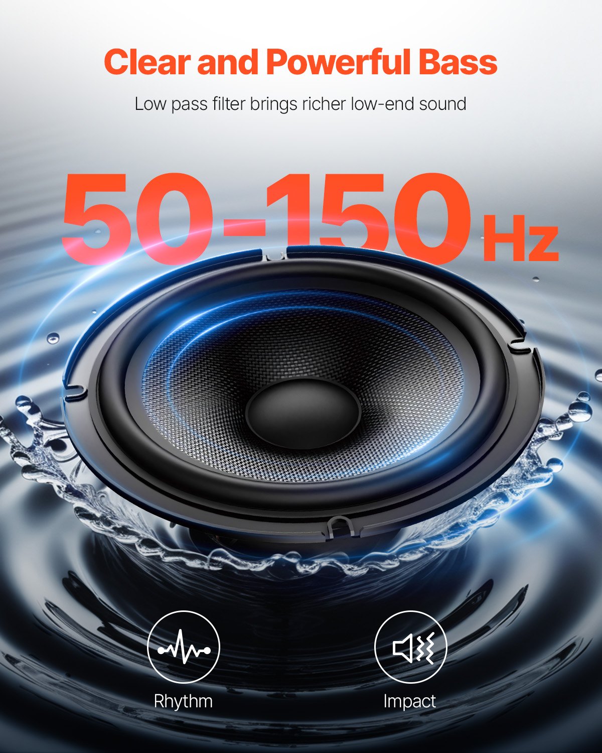10" 240W subwoofer för undersätet, smala, drivna subwoofers för bil under sätet, inbyggd lågprofilsubwooferförstärkare, hög-/lågnivåingång och volymkontroll för stadsjeepar, bil, lastbil, husbil
