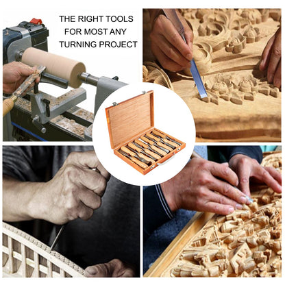 Trämejselset 12 st svarvmejslar 3-3/4 tum /95 mm träbearbetningsmejslar 9 tum träsvarvverktyg trämejslar svarvverktyg för träsnideri rotsnideri möbelsnideri svarvar