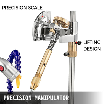 Gem Faceting Machine 6inch Jewelry Polisher Rock Polisher Gem Cutting Machine Lapidary Grinder Polisher Machine Lapidary Equipment with Water Pump Mechanical Handle for Gem Jade Stone Jewelry
