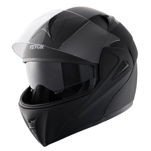 Motorcykelhjälm, omaskerad, Smart Street ABS och högdensitetshjälm med Bluetooth-kommunikation och utbytbart glas, DOT-godkänd bekväm motocrosshjälm, lämplig för ungdomar och vuxna