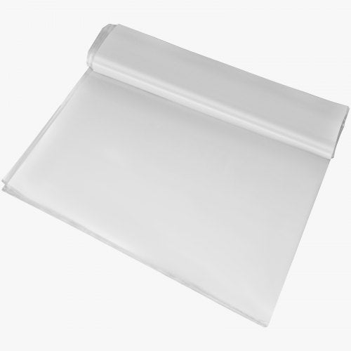 Växthusfilm 24 x 50 fot, polyetenfilm för växthus, 6 mil tjocklek, genomskinlig plastfilm för växthus, polyetenfilm som håller värmen, överlägsen styrka och seghet