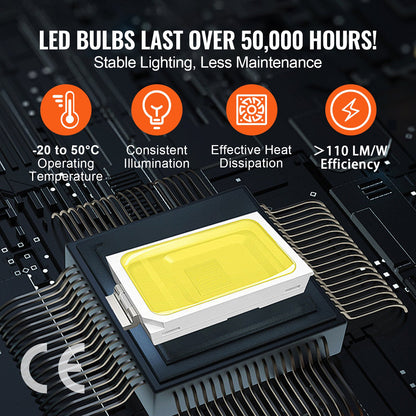 LED-garagelampor 88000 LM, 6500K 14 rutnätssystem fyrkantiga garagetaklampor, gör-det-själv kallvit bilvård garagebelysning superstark verkstadslampa för källare lager bilskönhetsverkstad