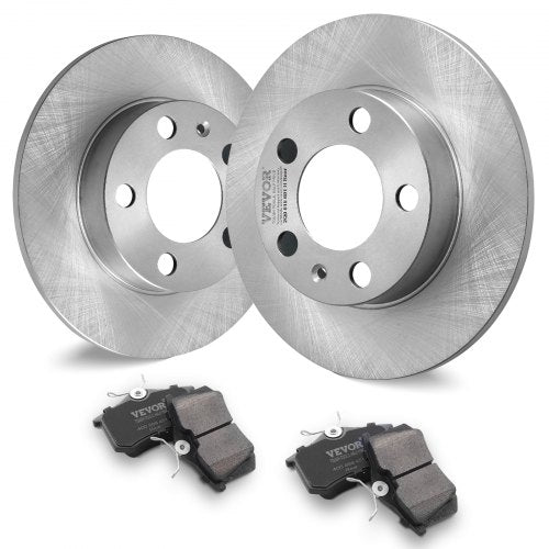 Bromsskiva bak kompatibel med AUDI A3(8L), SEAT IBIZA, SKODA OCTAVIA, ROOMSTER, VW GOLF II, Bromsskivor, utbytessats för keramiska bromsbelägg, 232 mm bakre bromsskivor