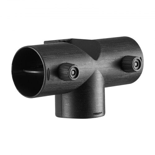 Diesel Heater Connector, 59mm Diesel Heater Duct Connector Accessories, T-shape 3 Way Air Vent Connectors with 2 90° Rotatable Valves, Black Joint Connectors for 2KW Diesels Heaters