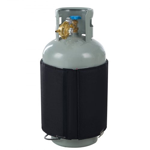 Isolerad gasflaskvärmare i bandform för 18,1 kg gasflaskor 120W 32°C