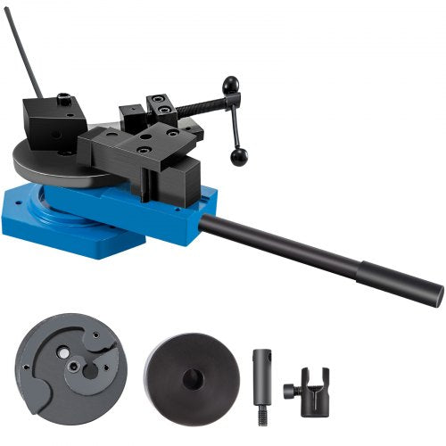 SBG-40 Metal Scroll Bender High-Hardened Steel Scroll Bender Combination of Scroll Radius and Angle Bending Universal Metal Rod Bender For Steel Brass Cooper Aluminum