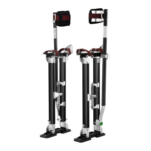 Gipsstyltor Aluminium Verktygsstyltor 61 cm-102 cm Justerbar Målning Svart