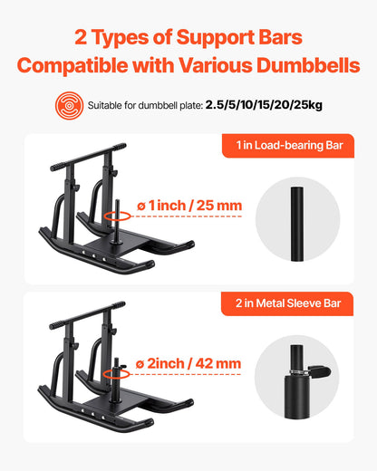 Weight Sled, Steel Power Sled, Fitness Training Sleds for Athletic Exercise Speed Improvement, Workout Equipment with Adjustable Height Handle, Compatible with 25/51 mm Weight Plates, Black