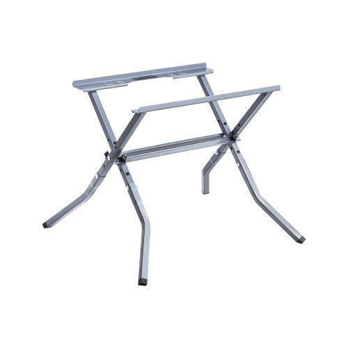 Hopfällbart stativ för bordssåg, lastkapacitet 158,76 kg, bärbart och kompakt stativ för bordssåg, kraftig konstruktion, enkel förvaring, hopfällbar design, universal för de flesta märken av bordssågar