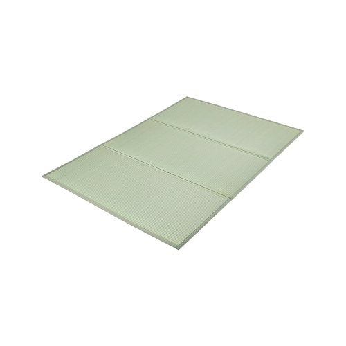 Japansk tatamimatta, hopfällbar japansk tatamimadrass i king size (naturligt rusgräs), japansk golvmadrass med baksida och frisk doft, futonmadrass för sovande, meditation, yoga