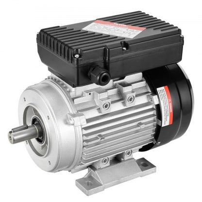 0,55 kW elmotor 1400 rpm, AC 220~240 V 4,5 A, 80, B34-ram, luftkompressormotor enfas, 19 mm kilaxel, medurs/moturs rotation för jordbruksmaskiner och allmän utrustning