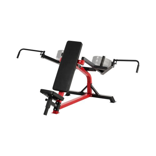 Lutande bröstflygning och bakre deltflygning, 450 LBS bröstmaskin, justerbar fitnessbröstbänk, hemmagymutrustning för överkroppsstyrketräningsmaskin