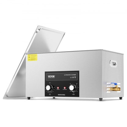 22L ultraljudsrengörare med värmetimer och korg, professionell digital sonisk kavitationsmaskin, 480W rengöringsmaskin för laboratorieverktyg, metalldelar, förgasare, mässing, bildelar, motordelar