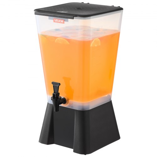 Dryckesdispenser, 19L dryckesdispenser för fester, Plastjuicedispensrar med droppfri kran, Iste-citronjuice-vattendispensrar, för restauranger, hotell, fester