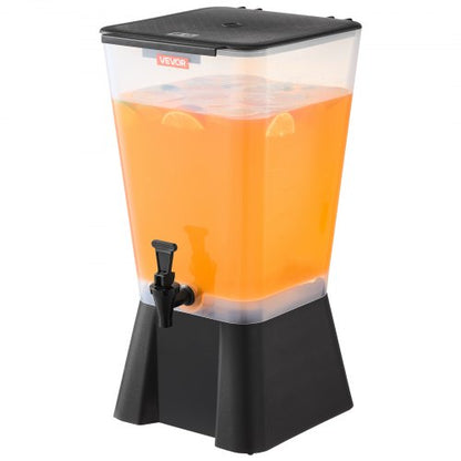 Dryckesdispenser, 19L dryckesdispenser för fester, Plastjuicedispensrar med droppfri kran, Iste-citronjuice-vattendispensrar, för restauranger, hotell, fester