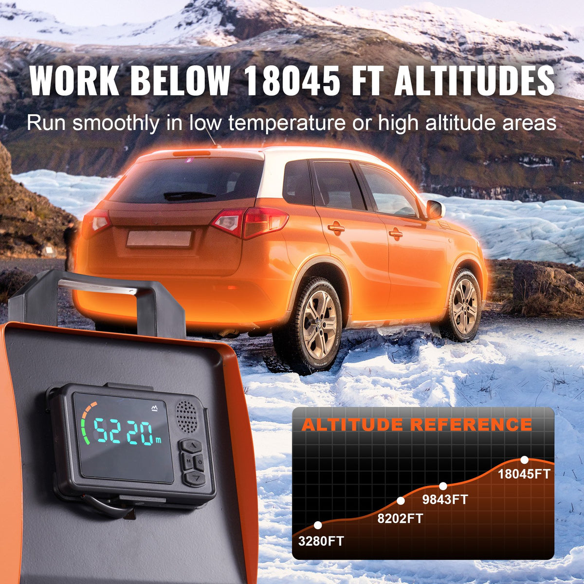 Dieselluftvärmare allt-i-ett 12V 8KW Bluetooth-app LCD för bil/husbil