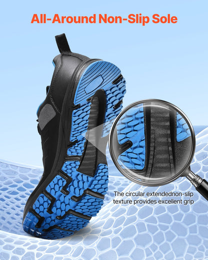 Crosstrainingskor, M-breda sneakers UK storlek 8, skor med bred tåbox, stöd för hålfoten och justerbar snörning, träningsskor för löpning, gymnastik, hundpromenader och tyngdlyftning (svart)