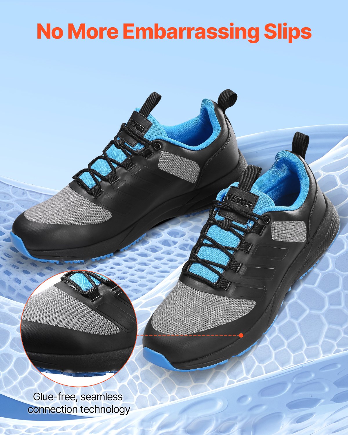 Crosstrainingskor, M-breda sneakers UK storlek 8, skor med bred tåbox, stöd för hålfoten och justerbar snörning, träningsskor för löpning, gymnastik, hundpromenader och tyngdlyftning (svart)